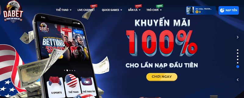 Ưu đãi dành riêng cho cược thủ tham gia trải nghiệm