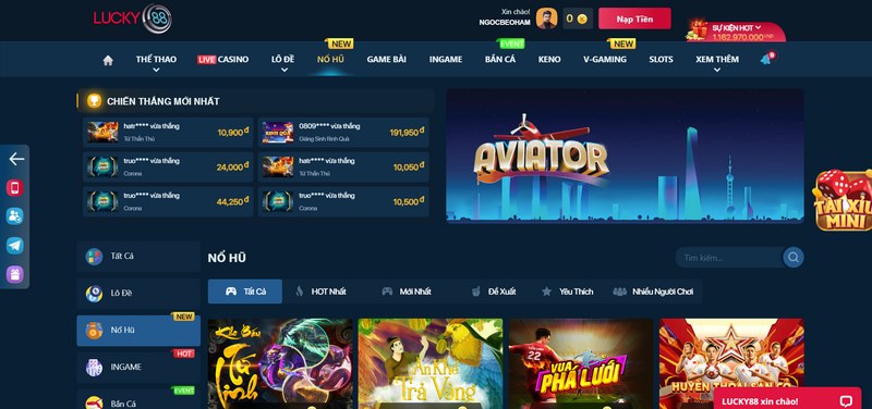 Sân chơi hiện đang sở hữu nhiều điểm mạnh tạo nên sức hấp dẫn đặc biệt 