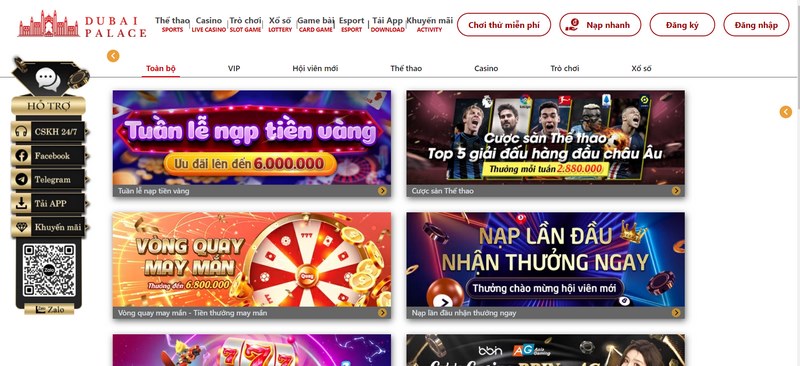 Lưu ý khi nhận và sử dụng khuyến mãi Dubai Palace để tránh sai sót