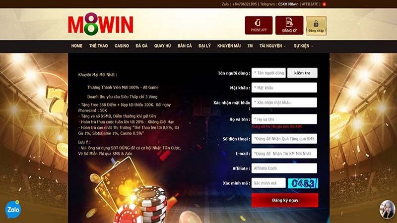 Check lại thông tin và chấp nhận điều khoản đăng ký khi đã chính xác