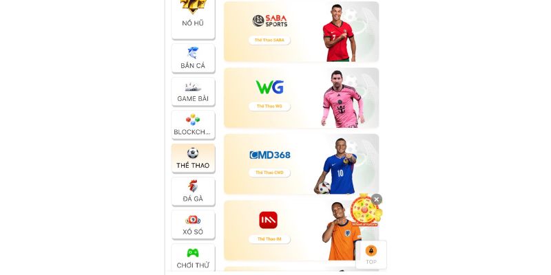 Cá cược thể thao tại nền tảng F168